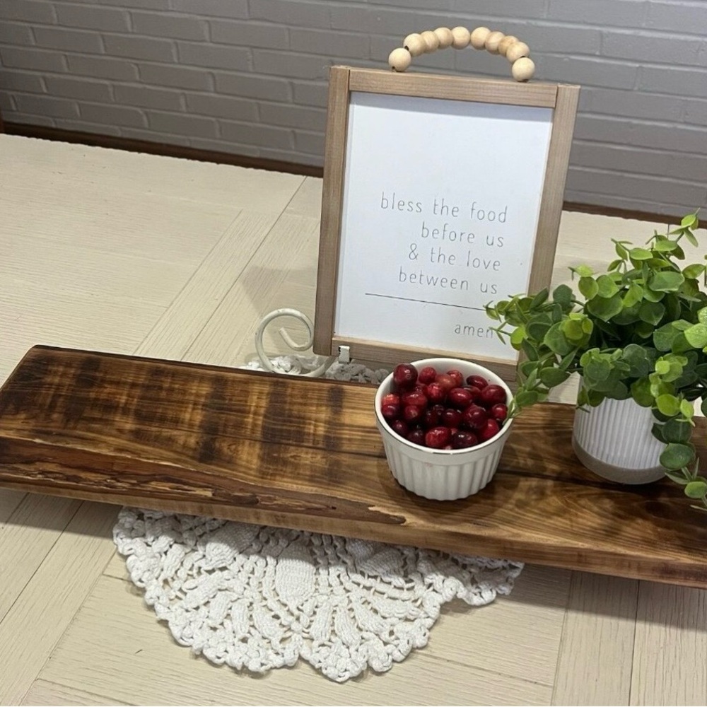 Handmade Rustic Wooden Riser-Serving Tray-Plant Stand-Centerpiece Stand - Picture 3 of 6